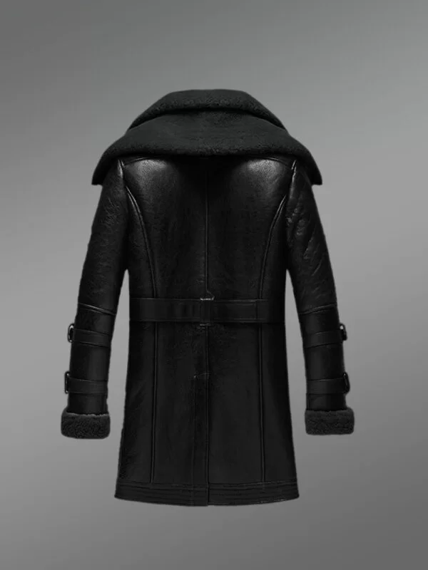 Authentic Shearling Jacket in Black for Men - Image 2