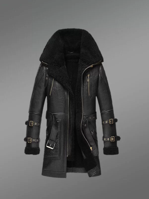 Authentic Shearling Jacket in Black for Men