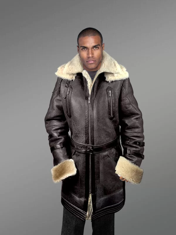 Authentic Shearling Jackets in Radiating Manly Charm for Men