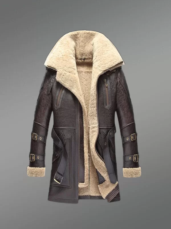 Authentic Shearling Jackets in Radiating Manly Charm for Men - Image 8