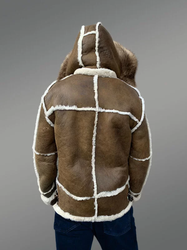 Shearling Bomber Jacket in Men - Image 6