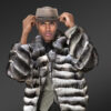 Real Chinchilla Jacket for Men