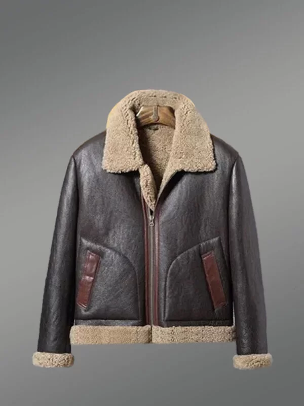 Double-Sided Shearling Jacket with Flawless Finish - Image 7