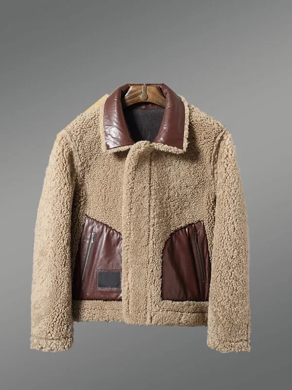 Double-Sided Shearling Jacket with Flawless Finish - Image 6