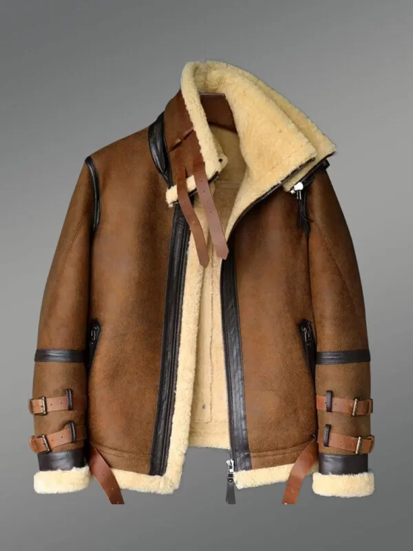 Authentic Shearling Jacket to Redefine Your Masculine Charm - Image 4