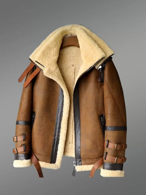 Authentic Shearling Jacket to Redefine Your Masculine Charm