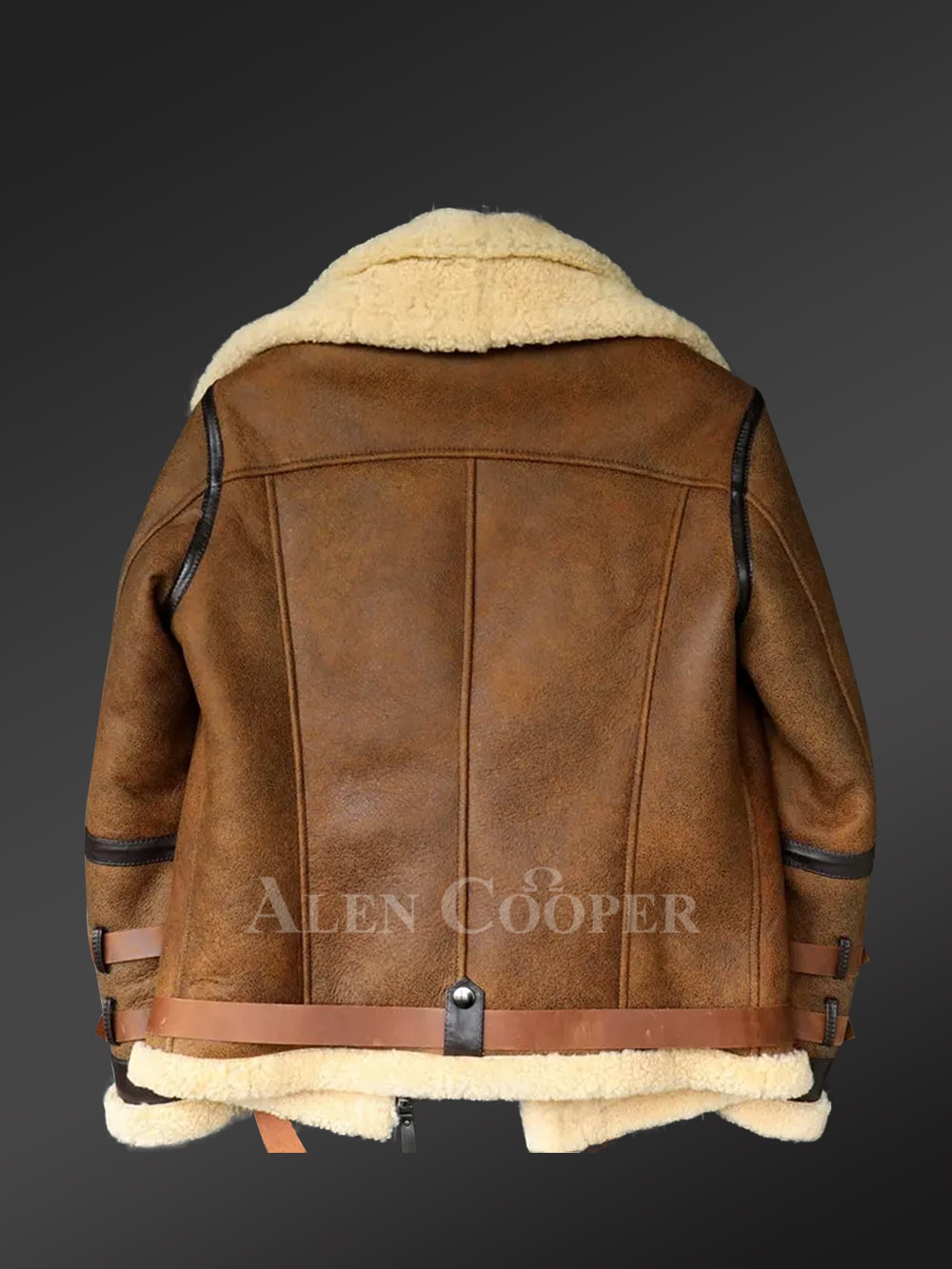 Authentic Shearling Jacket to Redefine Your Masculine Charm - Image 6