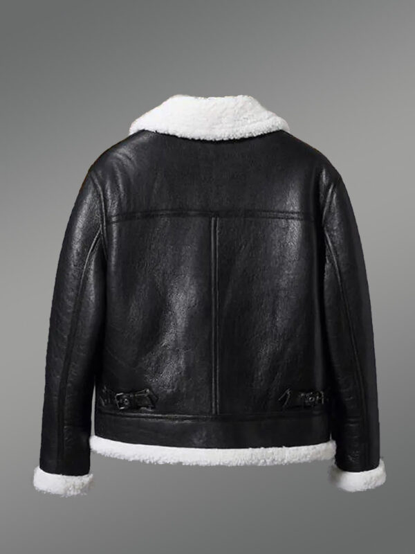 Double-Sided Shearling Jacket for Men - Image 4