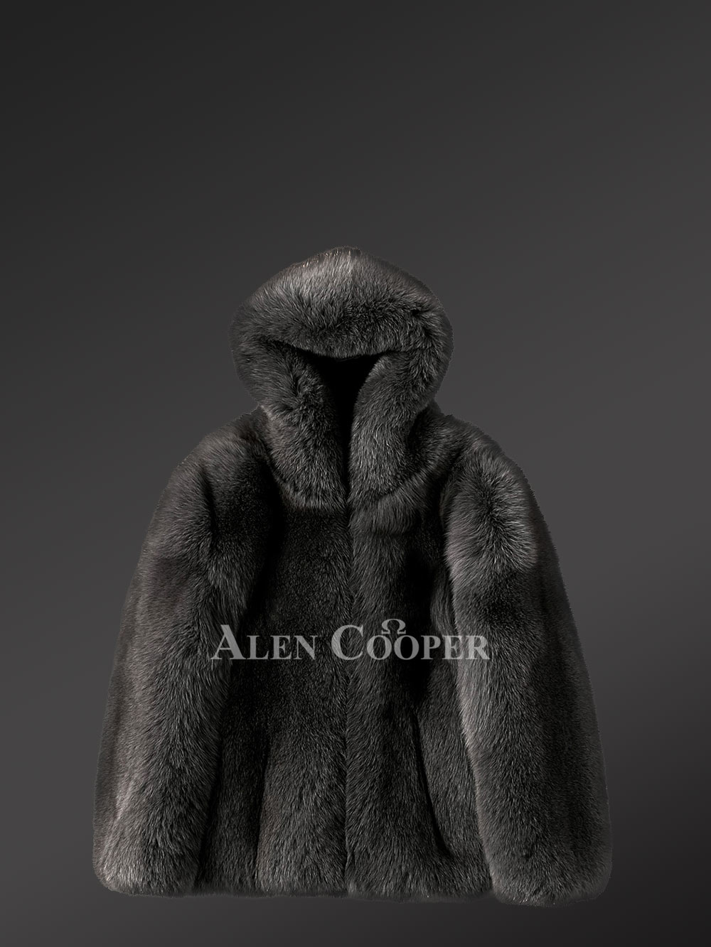 Mens Fox Fur Coat with Hood to Stay Fashionable with Maximum Protection - Image 6