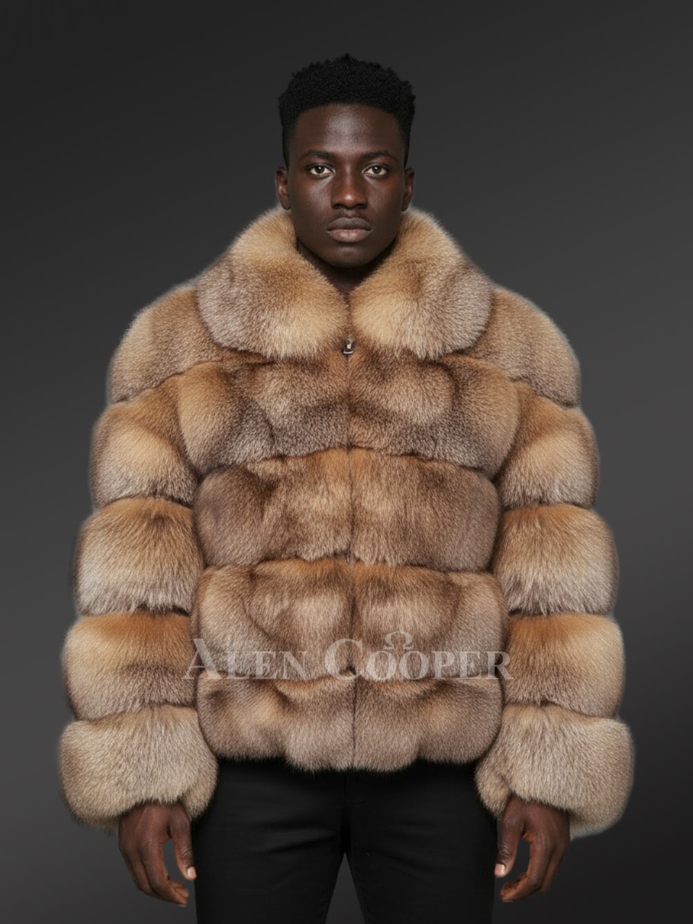 Fox Fur Parka with Collar to Stay Fashionably Warm