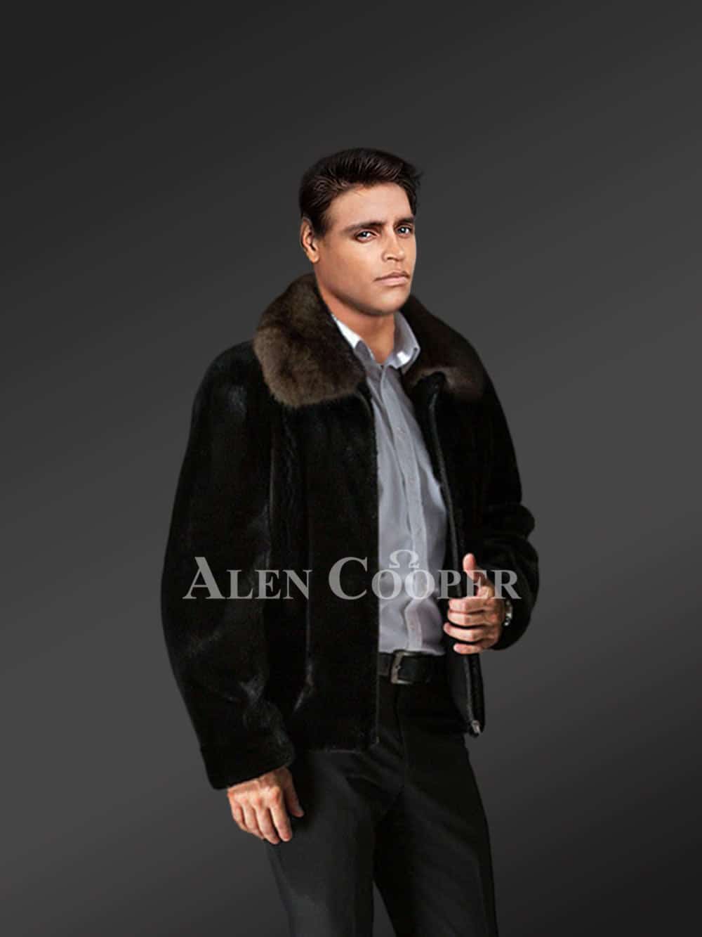 Mink Jacket for Men with A Velvety Appeal - Image 4