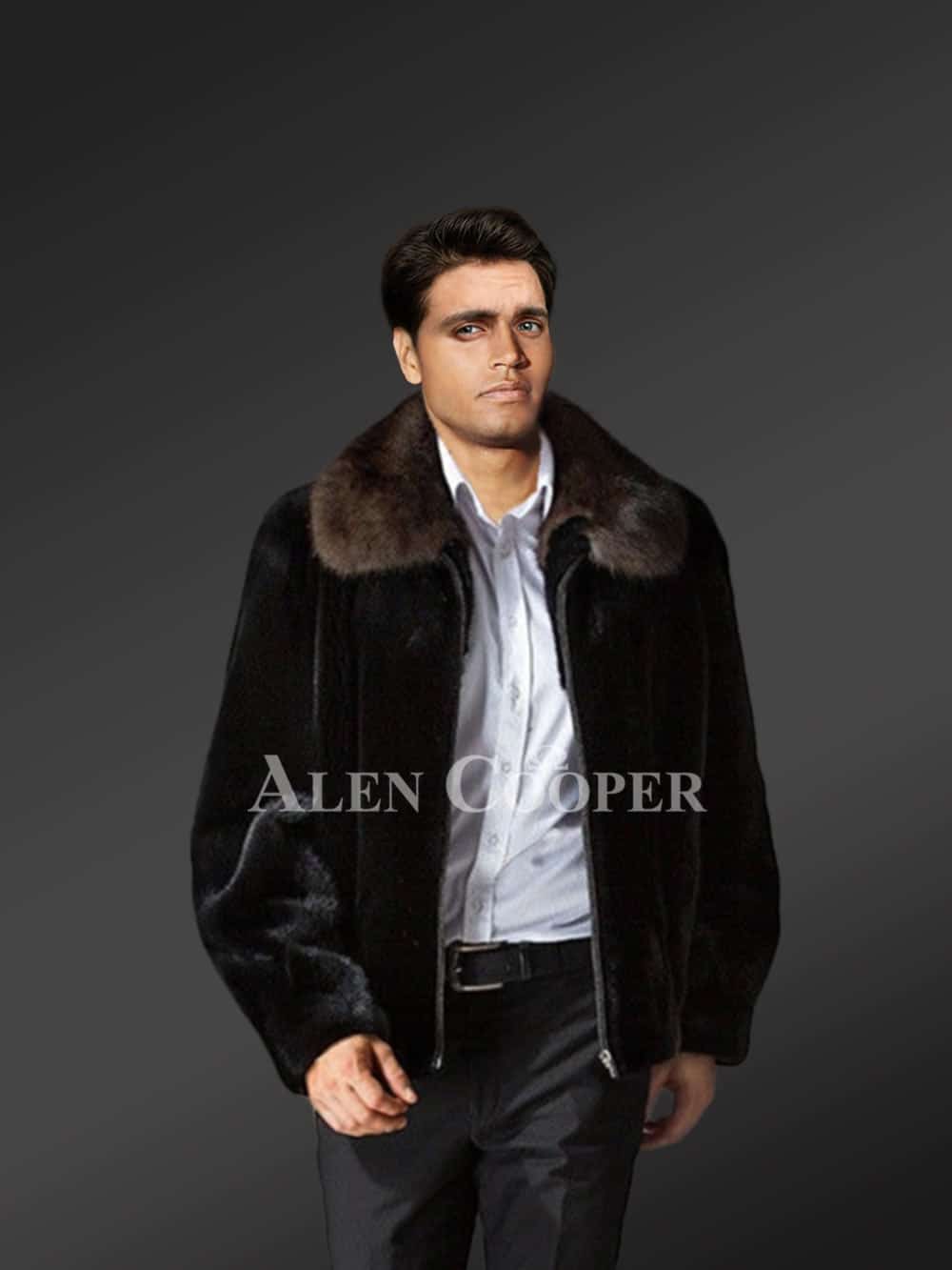 Mink Jacket for Men with A Velvety Appeal - Image 2