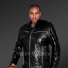 Mens Moto Leather Jacket