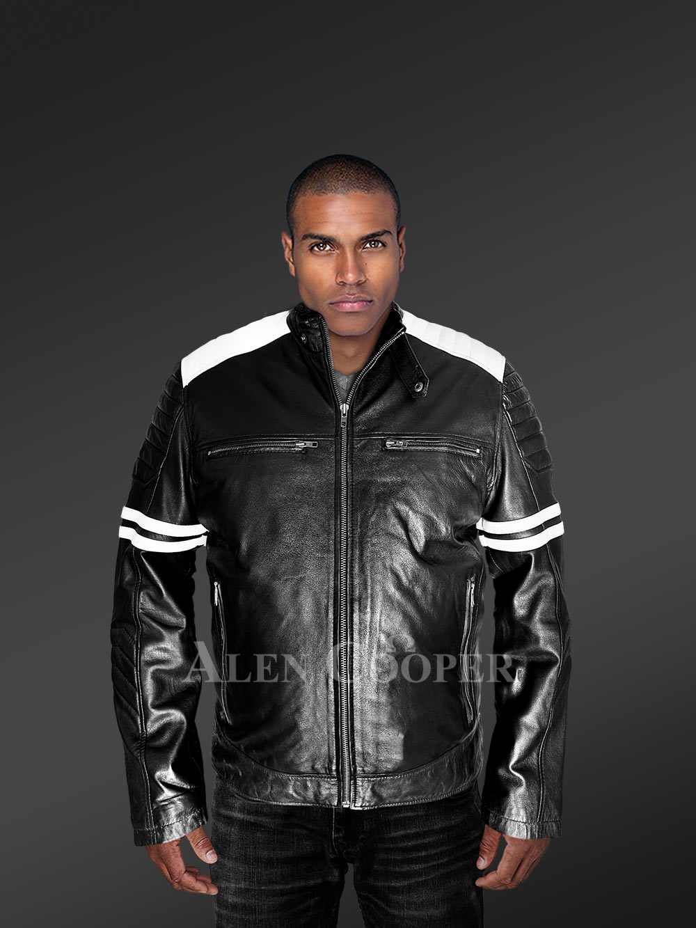 Men’s Motorcycle Jacket - Image 2