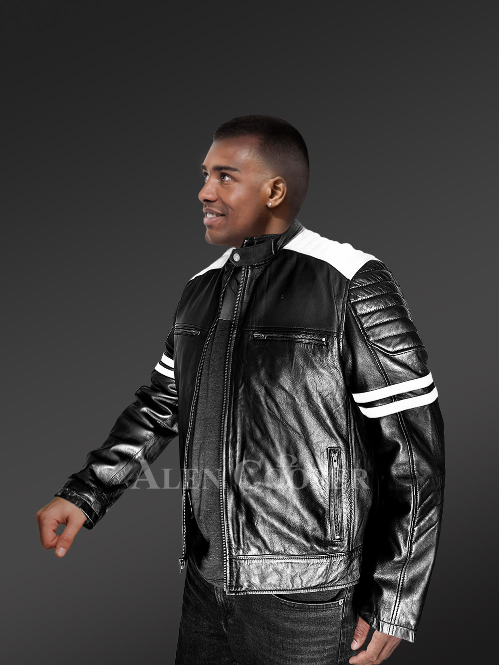 Men’s Motorcycle Jacket - Image 5