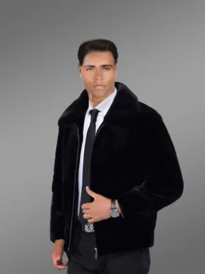 Mink Fur Jacket Men