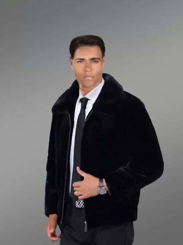 Mink Fur Jacket Men