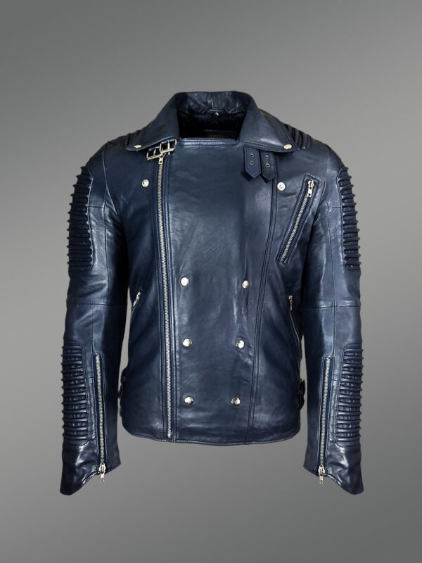 Unique Biker Jacket for Men - Image 5