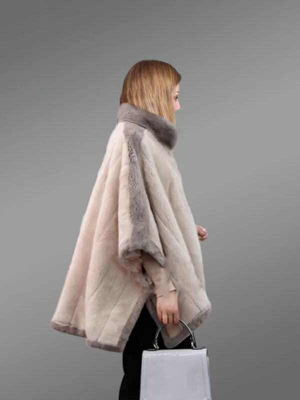 Appealing Mink Fur Capes for Elegant Ladies - Image 2