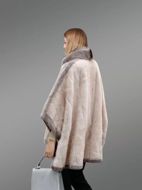 Appealing Mink Fur Capes for Elegant Ladies - Image 6