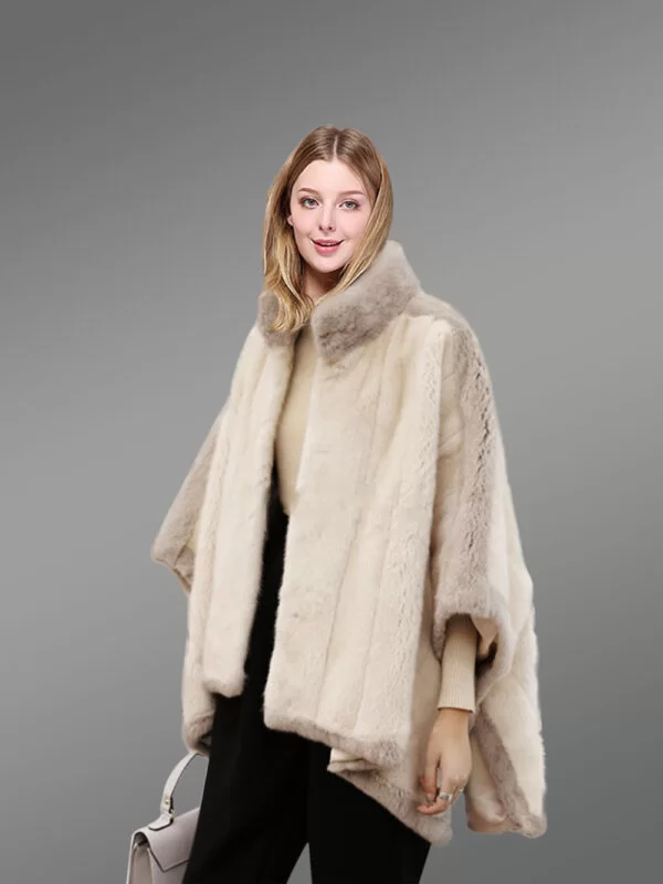 Appealing Mink Fur Capes for Elegant Ladies - Image 5