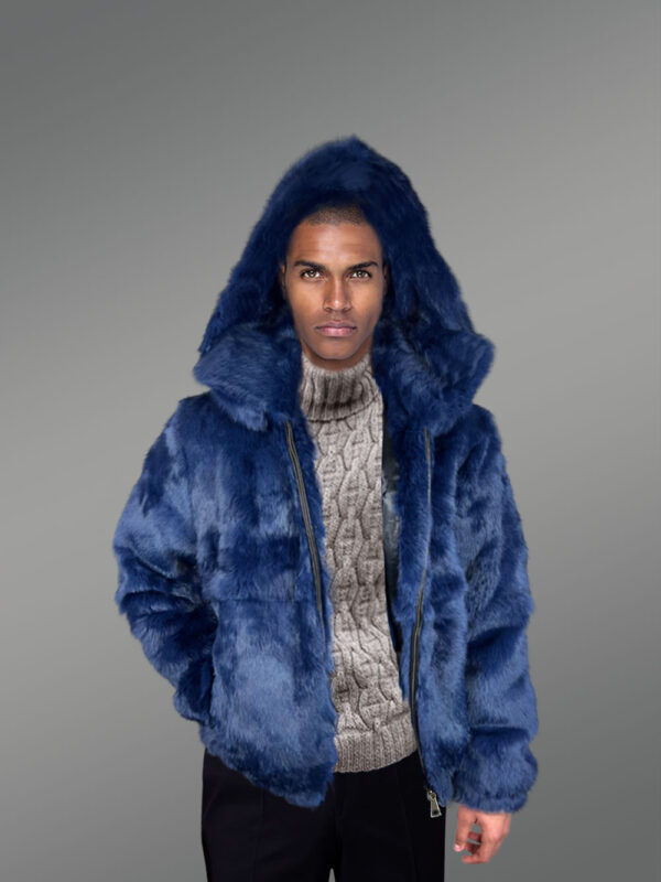 Authentic Fur Coats in Black for Tasteful and Stylish Men - Image 2