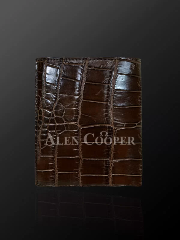 Authentic Leather Wallets Made From Horn Back Alligator Skin - Image 2