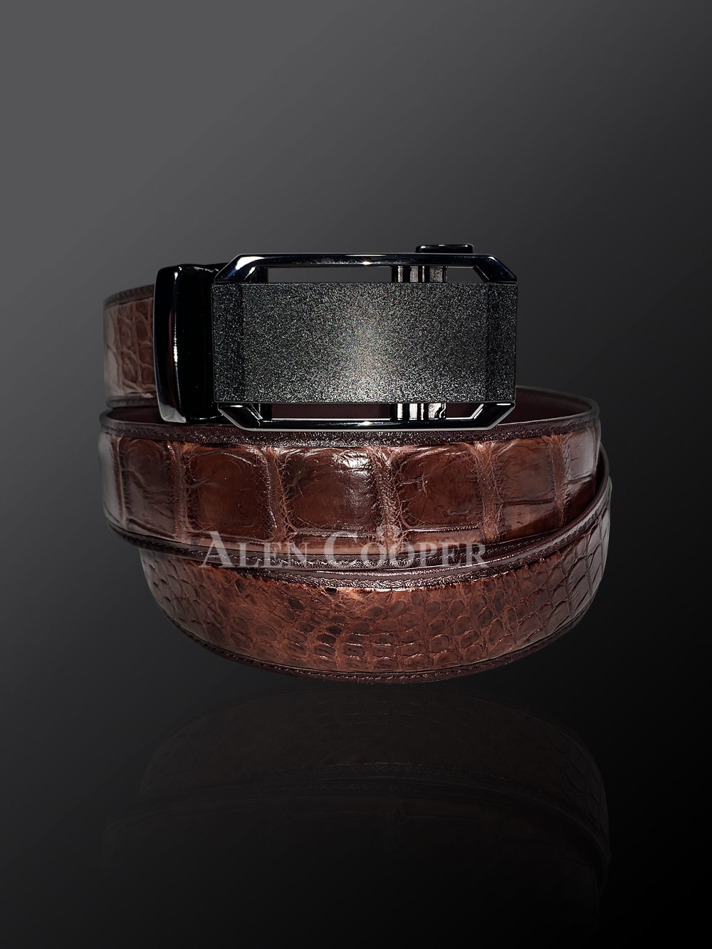 Genuine Alligator Skin Leather Belts For Greater Style And Appeal