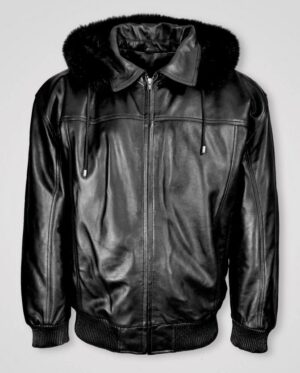 Mens-Leather-Jacket-with-Shearling-Collar