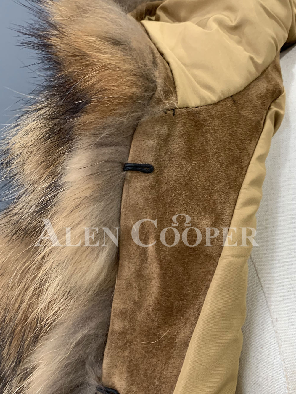 Womens Raccoon Fur Coat with Hood– Look Elegant & Enjoy Unbeatable Warmth - Image 4