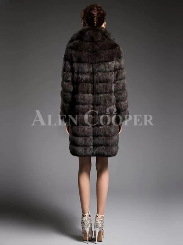 Sable Fur Coat For Stylish Women - Image 4