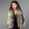 Shearling Raccoon Fur Coat