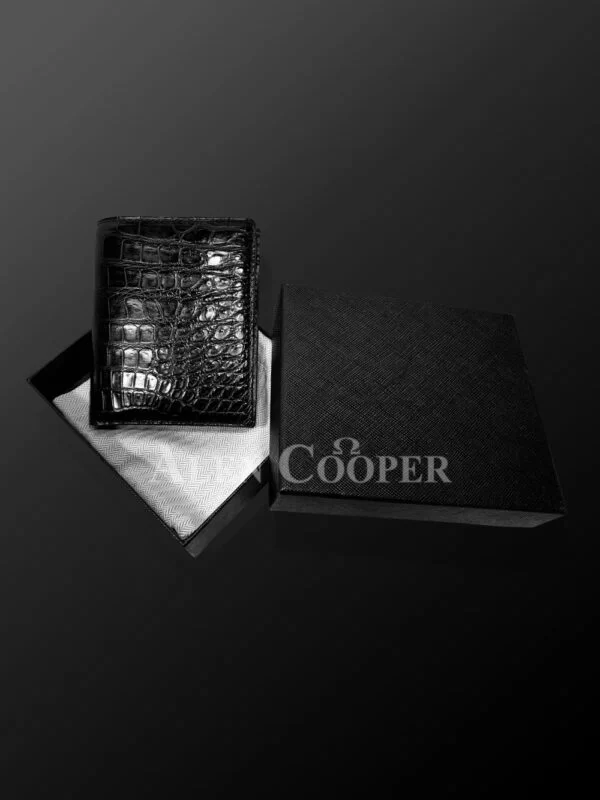 Tastefully Designed Authentic Leather Wallets In Black - Image 4