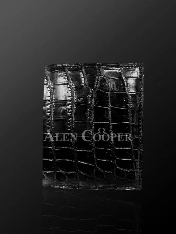 Tastefully Designed Authentic Leather Wallets In Black - Image 6