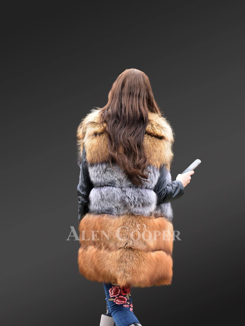 Multicolor Fox Fur Vest to Instantly Glamorize Ones Appearance - Image 8