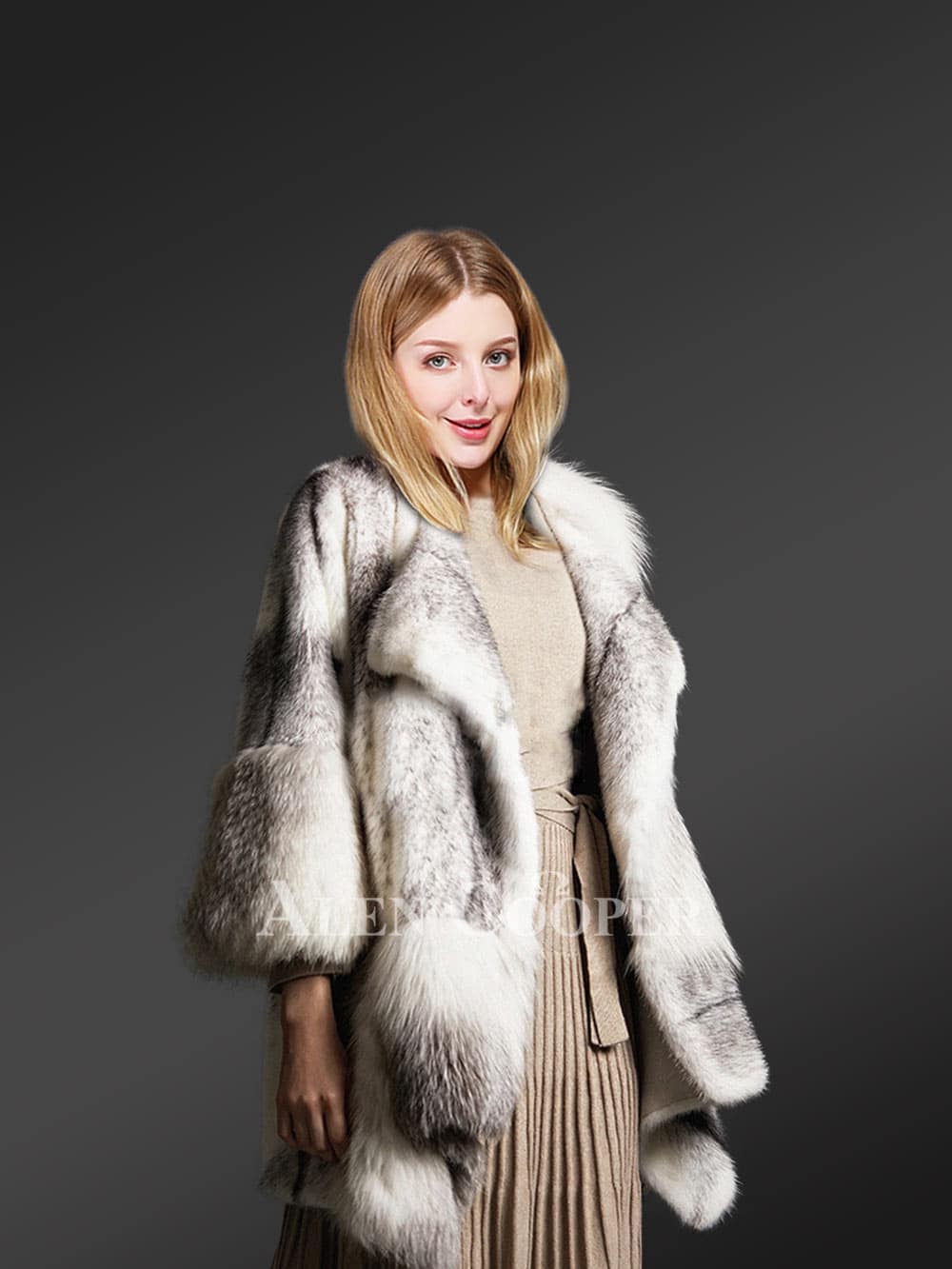 Women’s Appealing Winter Coats Made from Genuine Mink Fur - Image 4