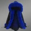 Women’s Elegant Fox Fur Parka with Detachable Fox Fur Hood (4)