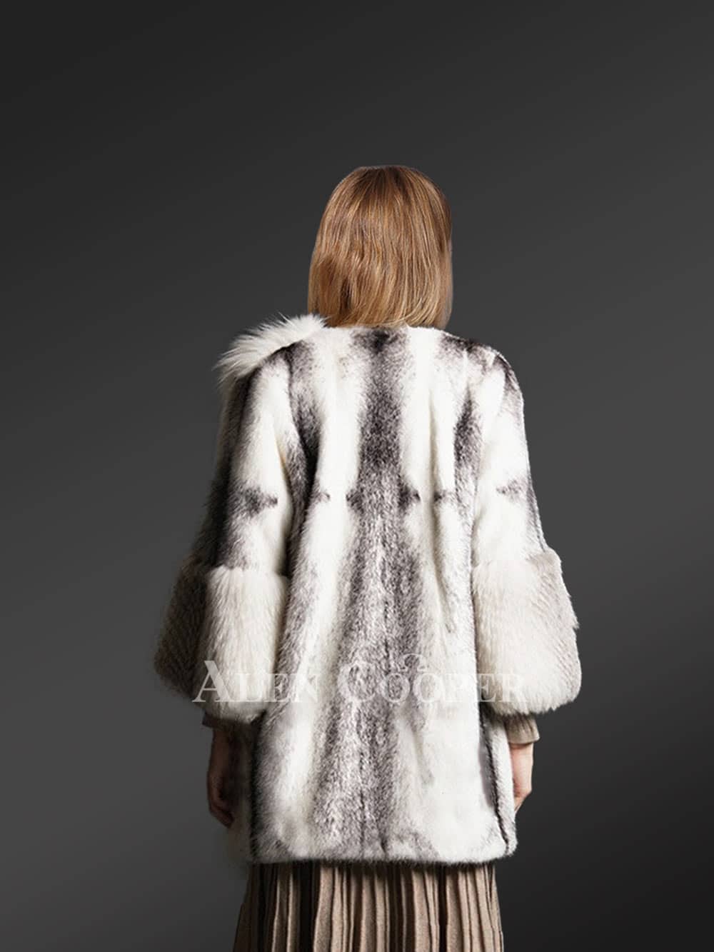Women’s Appealing Winter Coats Made from Genuine Mink Fur - Image 6