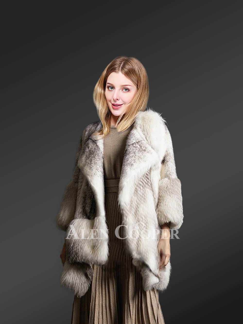 Women’s Appealing Winter Coats Made from Genuine Mink Fur - Image 3