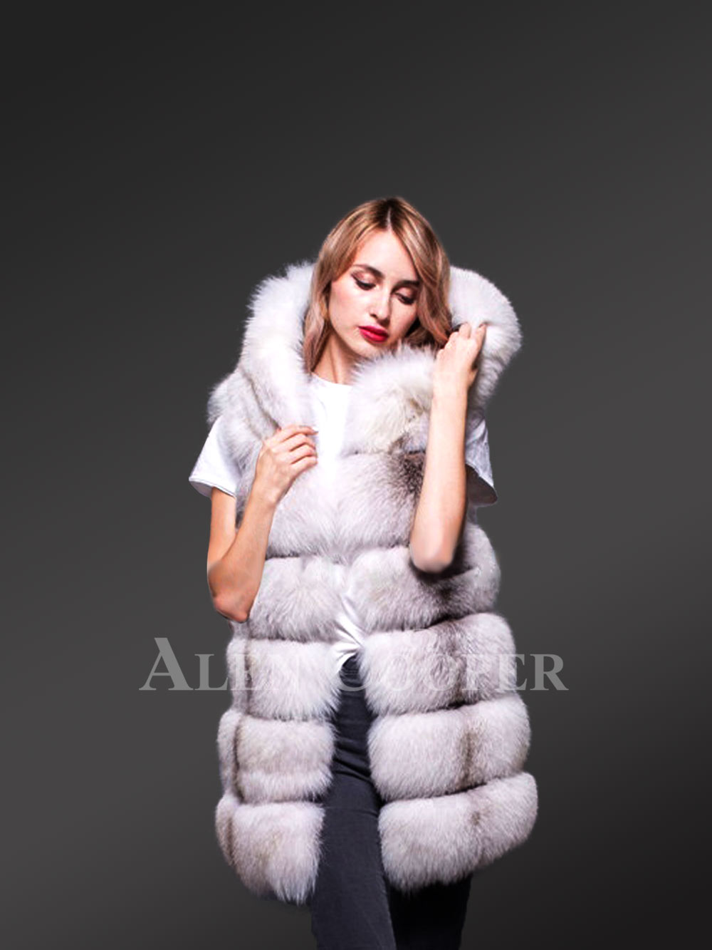 Womens Fox Fur Vest – A Perfect Companion for Fall & Winter - Image 4