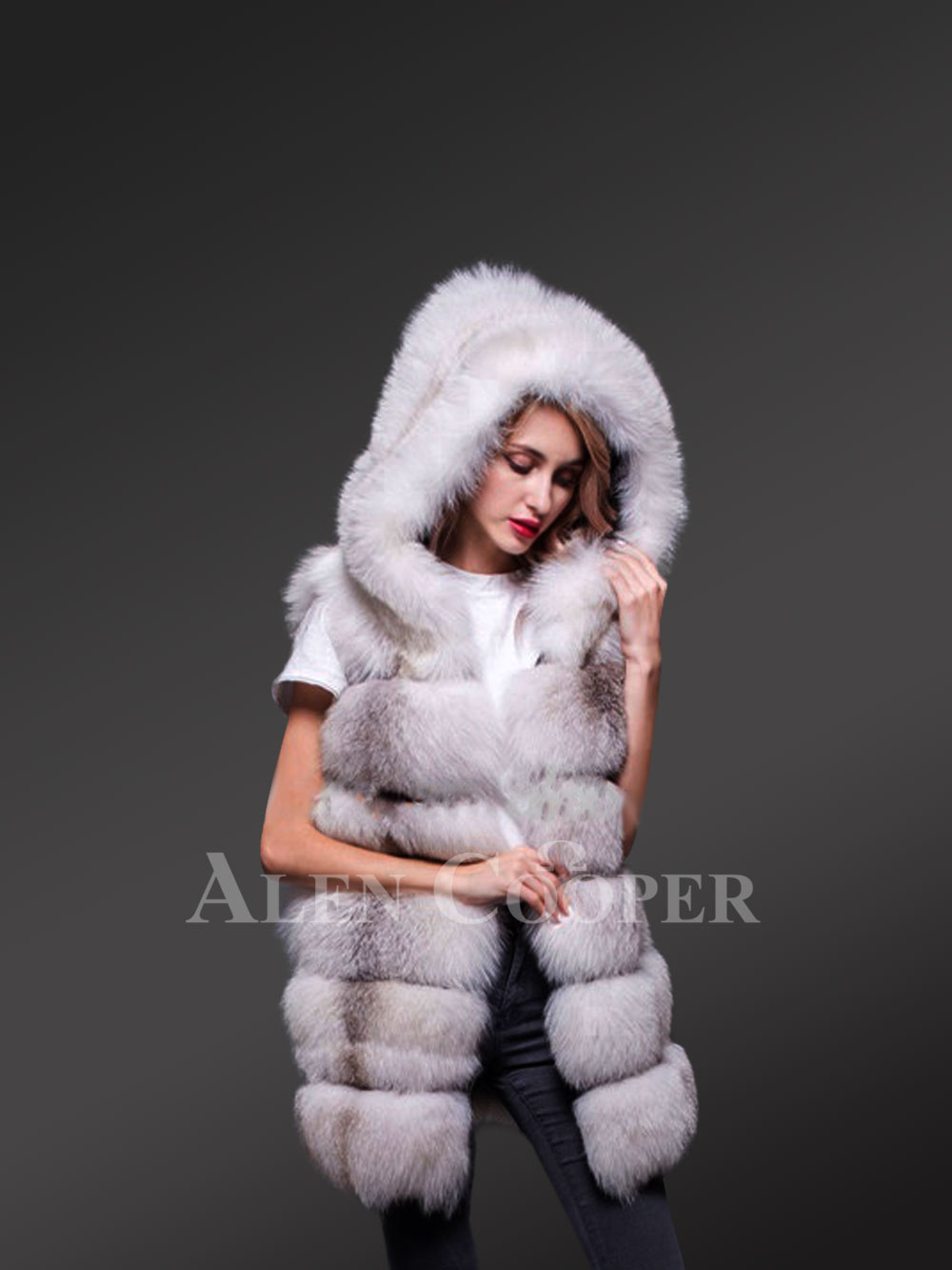 Womens Fox Fur Vest – A Perfect Companion for Fall & Winter - Image 3