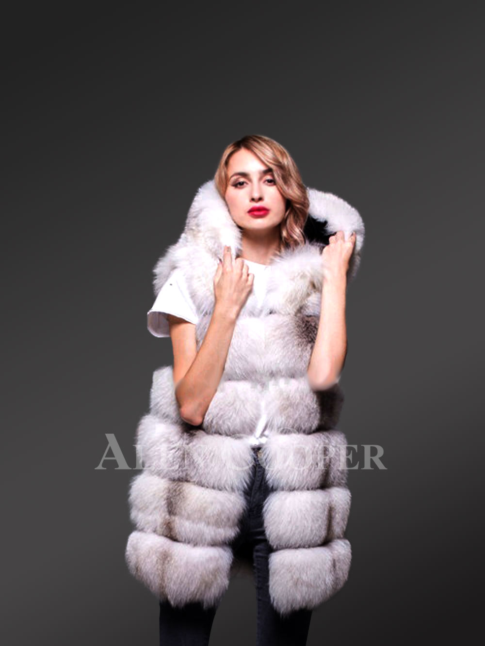 Womens Fox Fur Vest – A Perfect Companion for Fall & Winter - Image 7