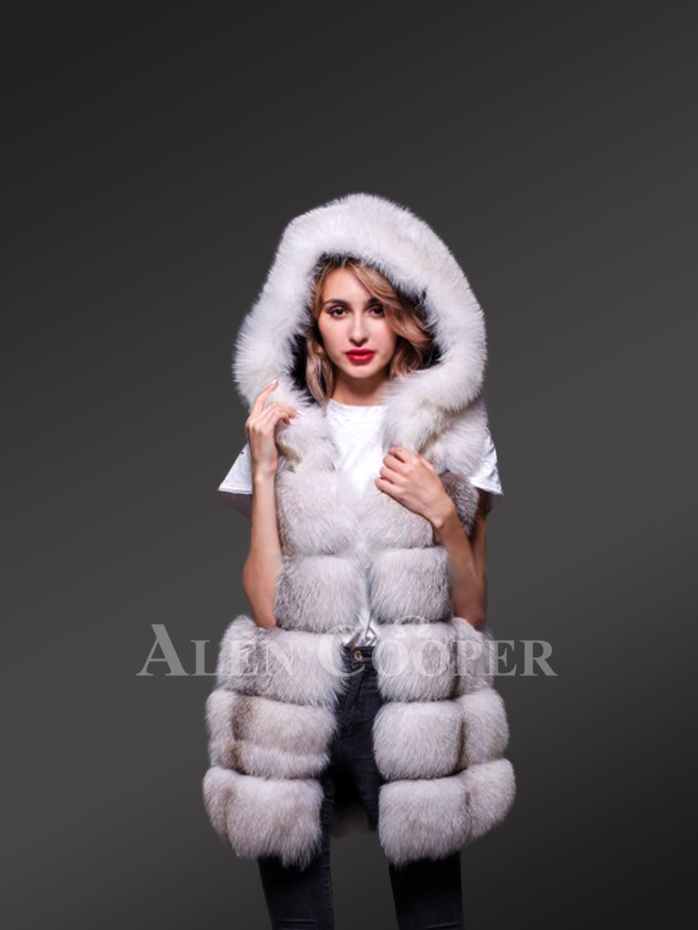 Womens Fox Fur Vest – A Perfect Companion for Fall & Winter - Image 2