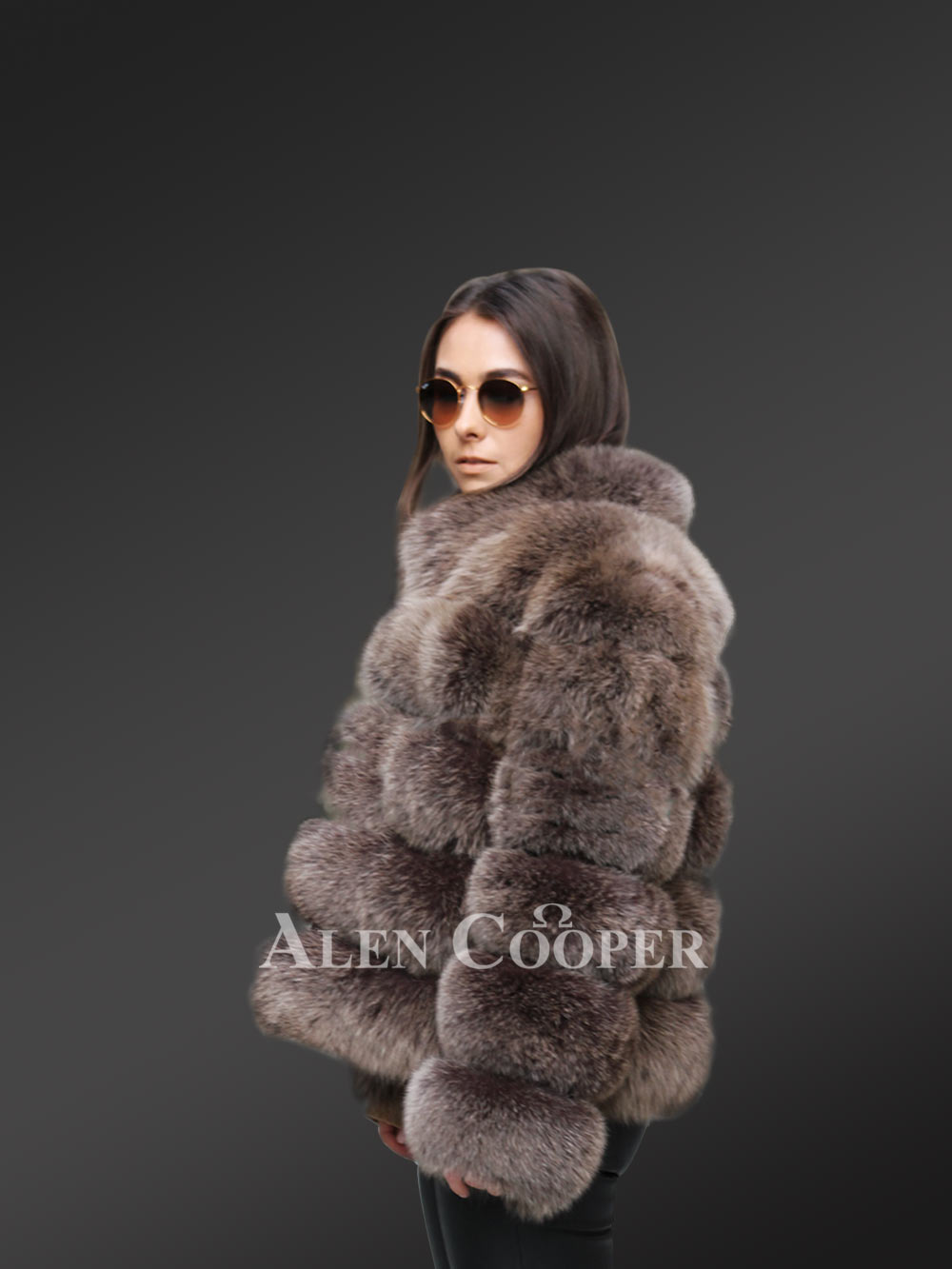 Classy Fox Fur Coat For Women – Deluxe And Comfortable - Image 5