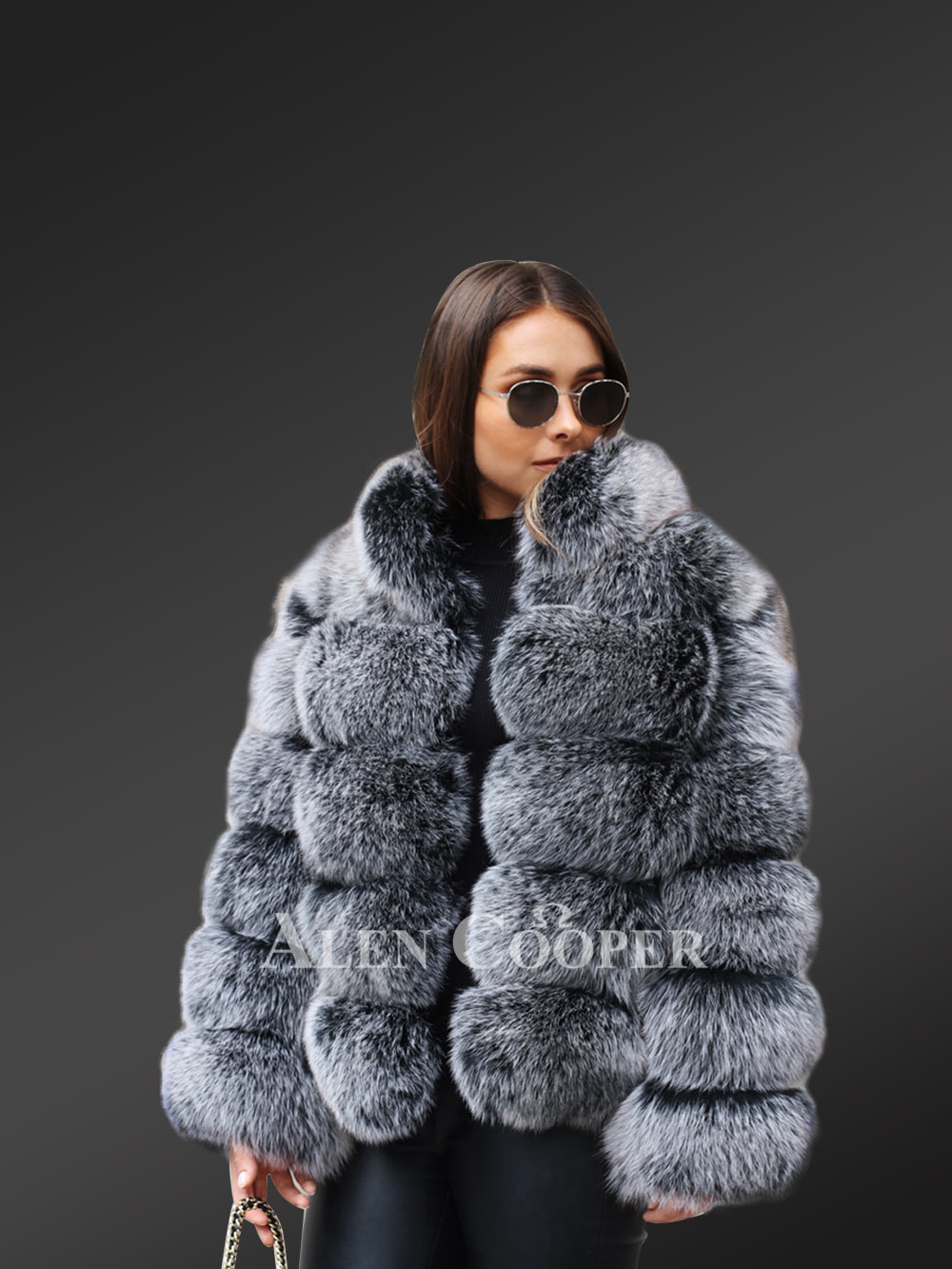 Classy Fox Fur Coat For Women – Deluxe And Comfortable - Image 3