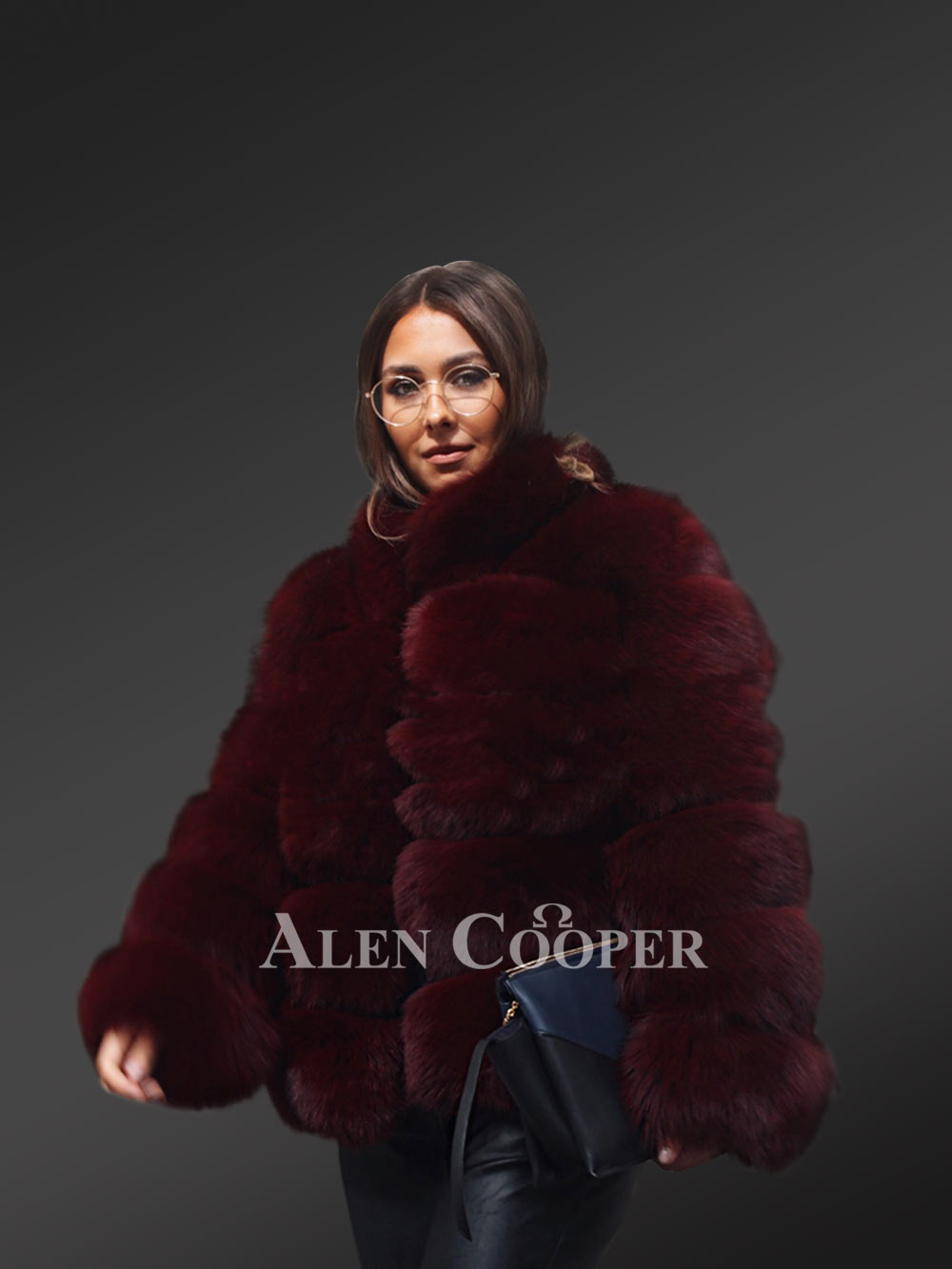 Classy Fox Fur Coat For Women – Deluxe And Comfortable - Image 2