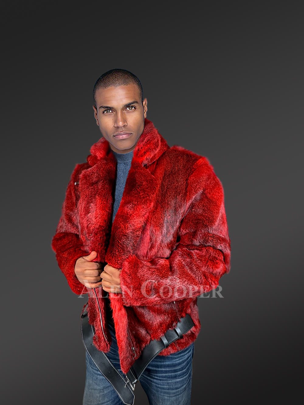 Fur Coats for Men in Red to Boost Appeal - Image 4