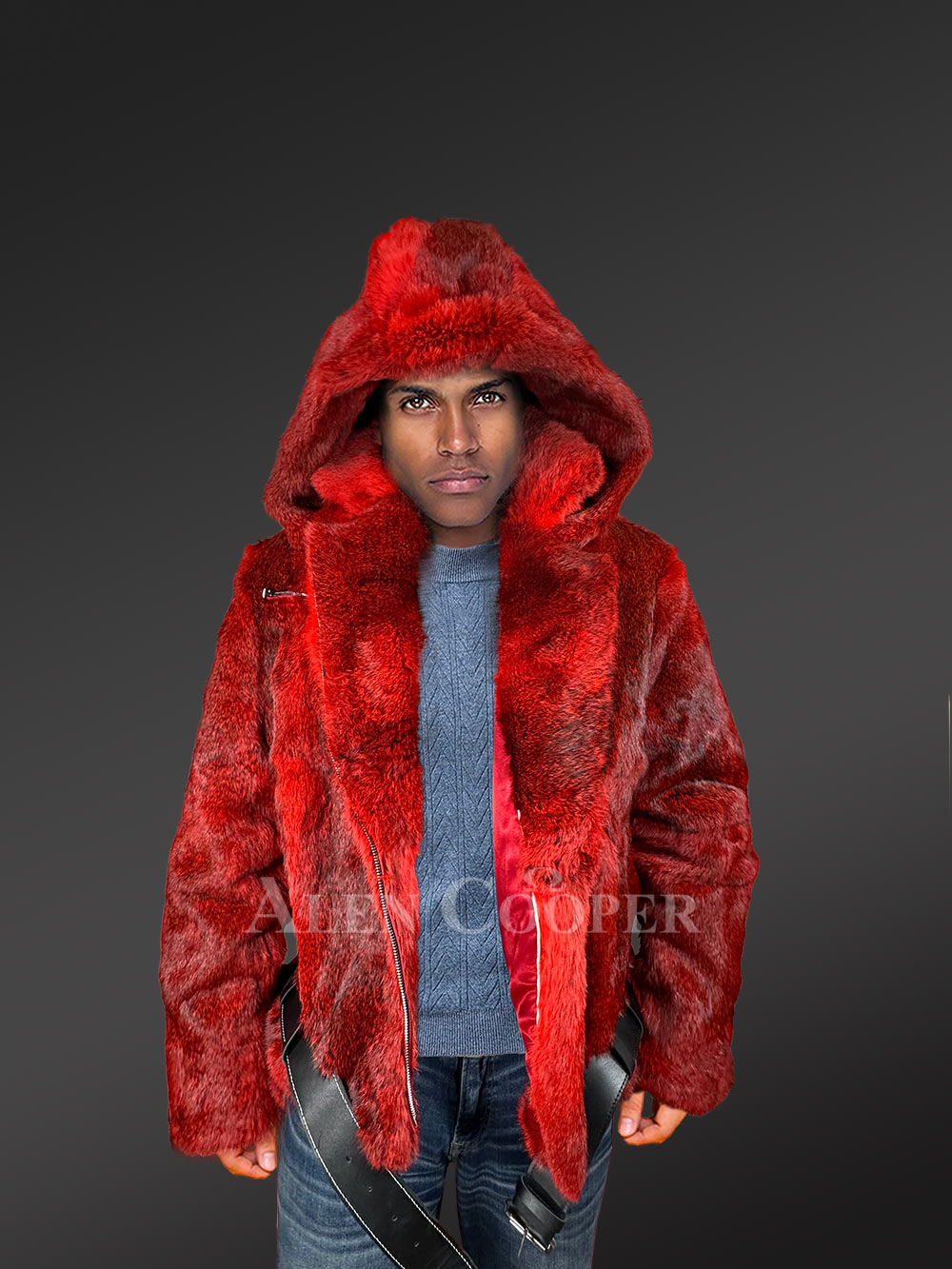 Fur Coats for Men in Red to Boost Appeal - Image 2