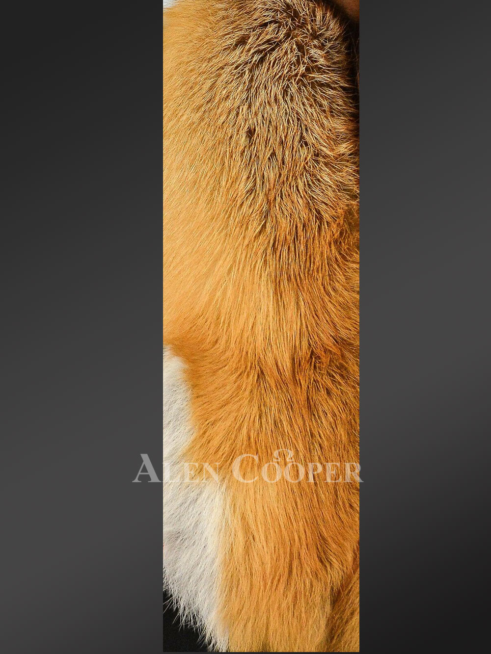 Fox Fur Stylish Scarf with Hat and Wristband - Image 4