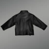 Kid’s Leather Bomber Jacket